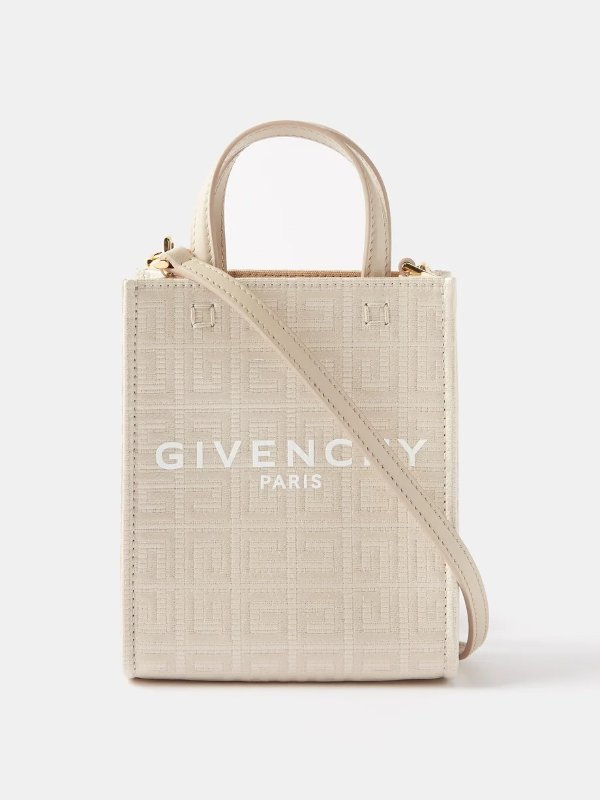 G-Tote mini coated-canvas tote bag | Givenchy