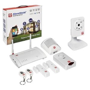 Oplink Connected - AlarmShield Wireless Security System with Wireless Camera