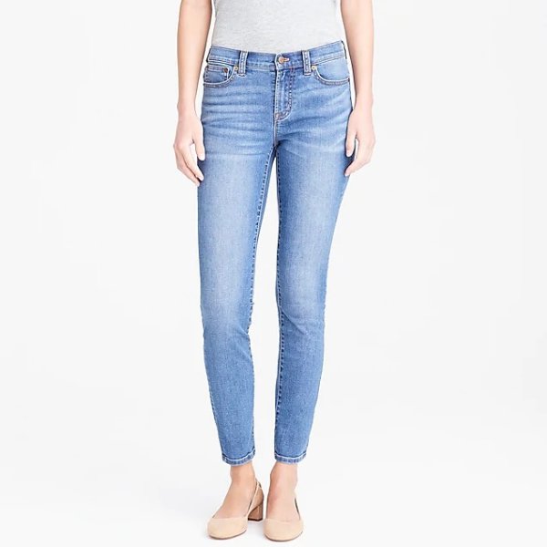 8" Mid-rise skinny jean in venice wash : FactoryWomen denim | Factory