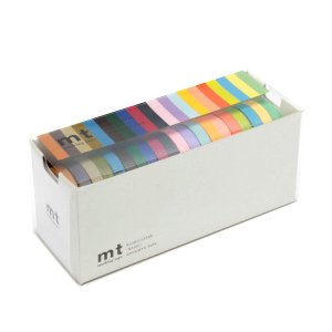 MT Washi Masking Tapes, Set of 20, Bright & Cool Colors