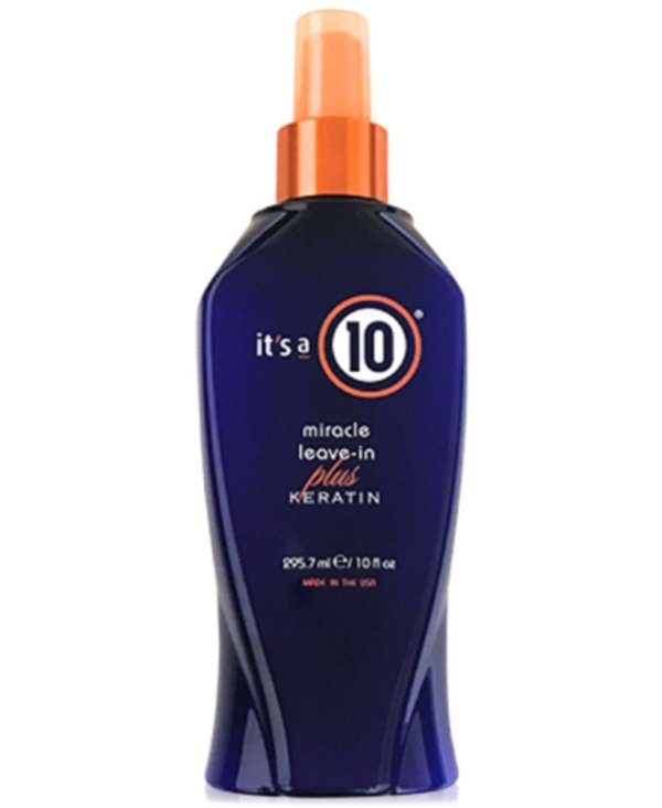 Miracle Leave-In Plus Keratin, 10-oz., from PUREBEAUTY Salon & Spa