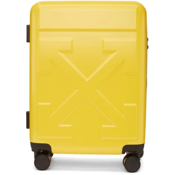 Yellow Arrows Trolley Carry-On Suitcase