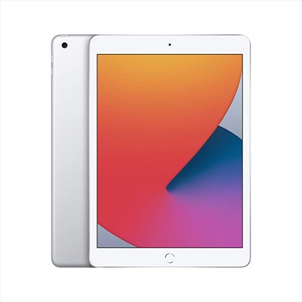 New Apple iPad (10.2-inch, Wi-Fi, 32GB) - Silver (Latest Model, 8th Generation)