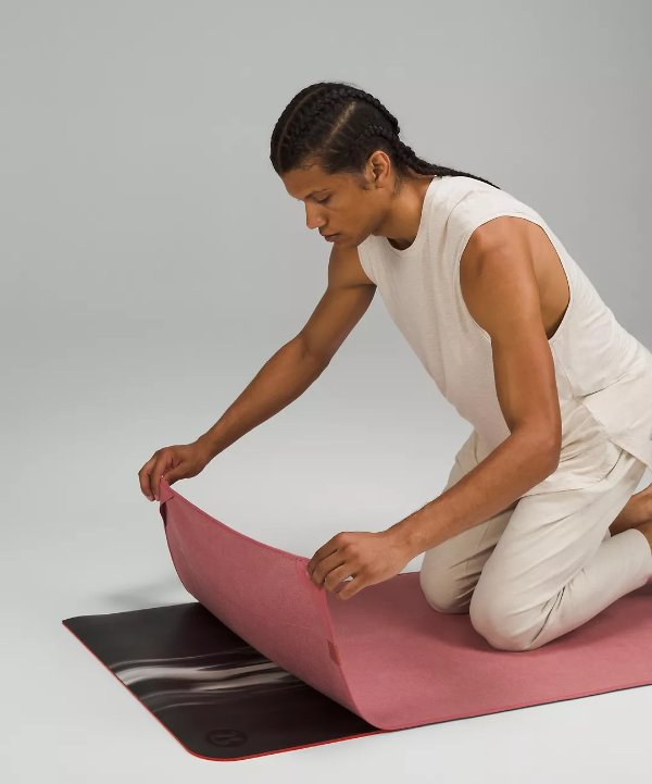 Best Yoga Mat Towel - Mandala Black - Yoga Mat Towel with grip for yoga