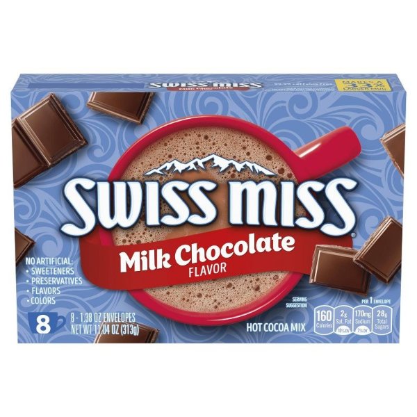 Swiss Miss 牛奶巧克力热可可粉 8包