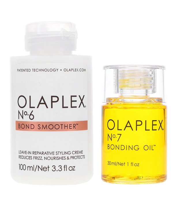 | No. 6 Bond Smoother Reparative Styling Creme & No. 7 Bonding Oil