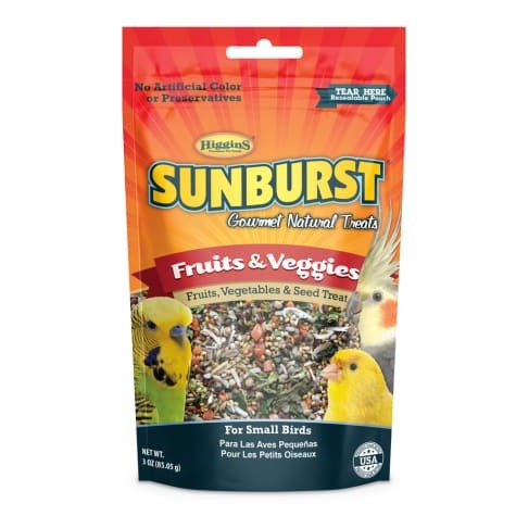 Sunburst Gourmet Natural Treats - Fruit & Veggies Small, 3 oz | Petco
