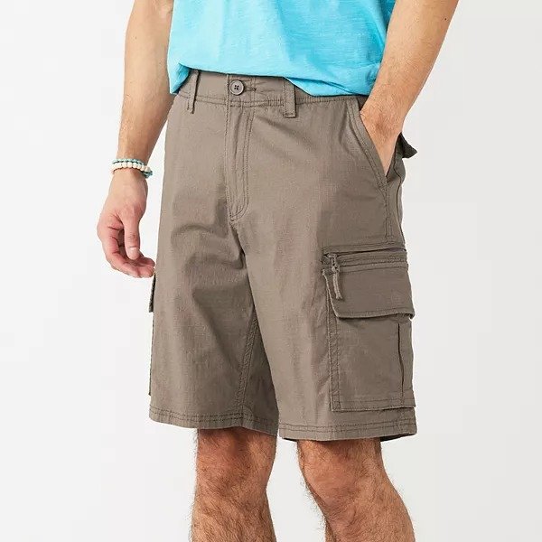 Kohl's sonoma goods for life Men's Sonoma Goods For Life® 10-Inch Flexwear  Ripstop Cargo Shorts 40.00