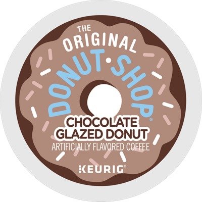 The Original Donut Shop Chocolate Glazed Donut Coffee