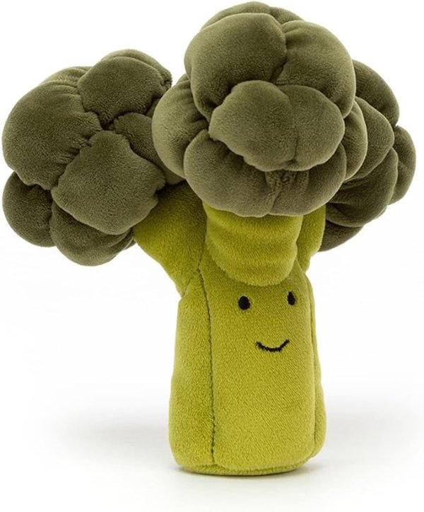 Vivacious Vegetable Broccoli Food Plush