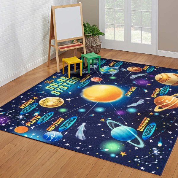 Educational Rug, Way Out in Space