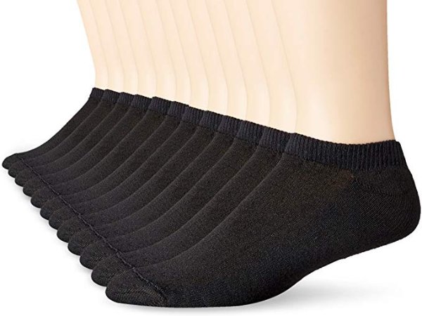 Men's FreshIQ No-Show Socks, 12 Pack