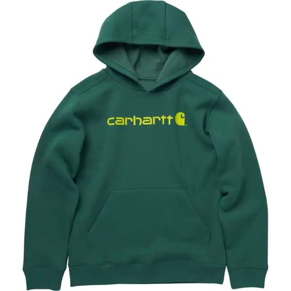 Fleece LS Logo Sweatshirt | Youth Boy (4-16) | Carhartt