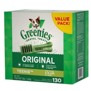史低价：Greenies 狗狗洁牙棒 130根