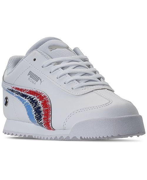 Little Boys BMW NMS Roma Casual Sneakers from Finish Line