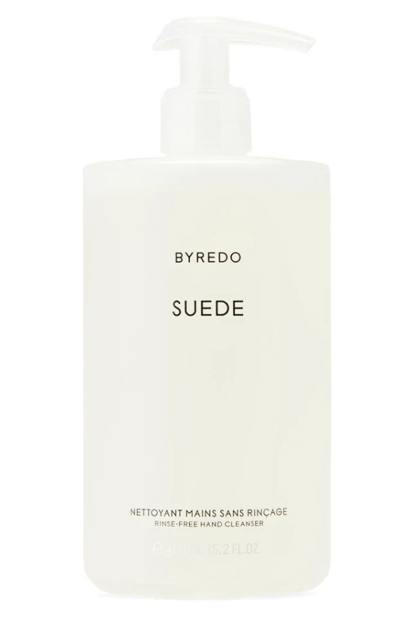 Suede Rinse-Free Hand Cleanser, 450 mL