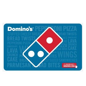 Domino's $50 电子礼卡限时优惠