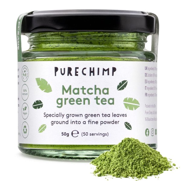 PureChimp Matcha Green Tea Powder - 1.75 Ounces