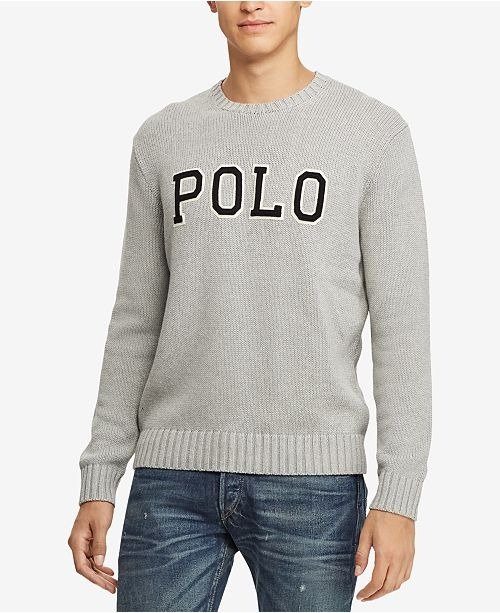Men's Logo Graphic Sweater, Created for Macy's