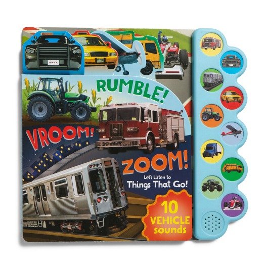 Rumble Vroom! Zoom Sound &amp; Board Book