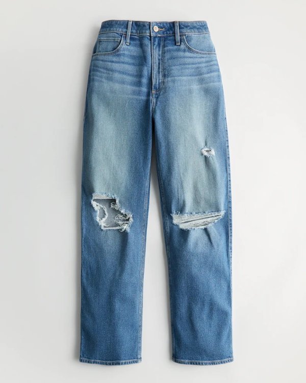 Curvy Ultra High-Rise Dad Jeans