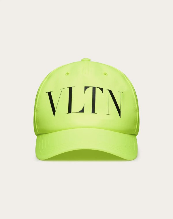 Valentino Garavani Nylon VLTN Baseball Cap for Man | Valentino Online Boutique