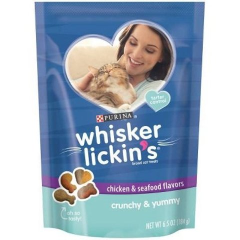 Whisker Lickin's 猫咪零食6.5oz