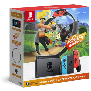 补货：Nintendo 日版续航版红蓝Switch+《健身环大冒险》