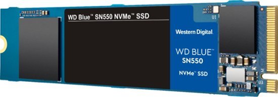 WD - Blue SN550 500GB PCIe Gen 3 x4 NVMe Internal Solid State Drive