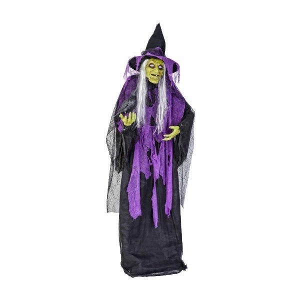 72 in. Witch with Raven