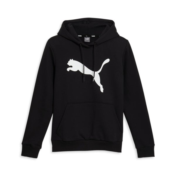 women's essentials big cat logo hoodie