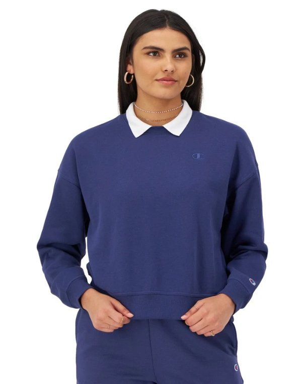 Powerblend Polo Sweatshirt, C Logo