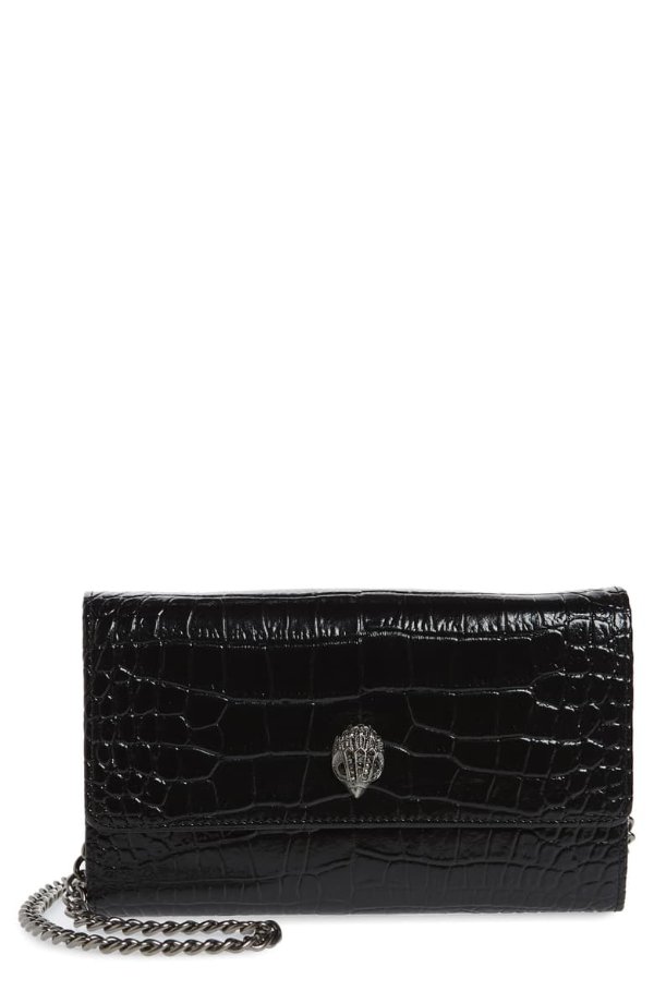 Kensington Leather Wallet on a Chain