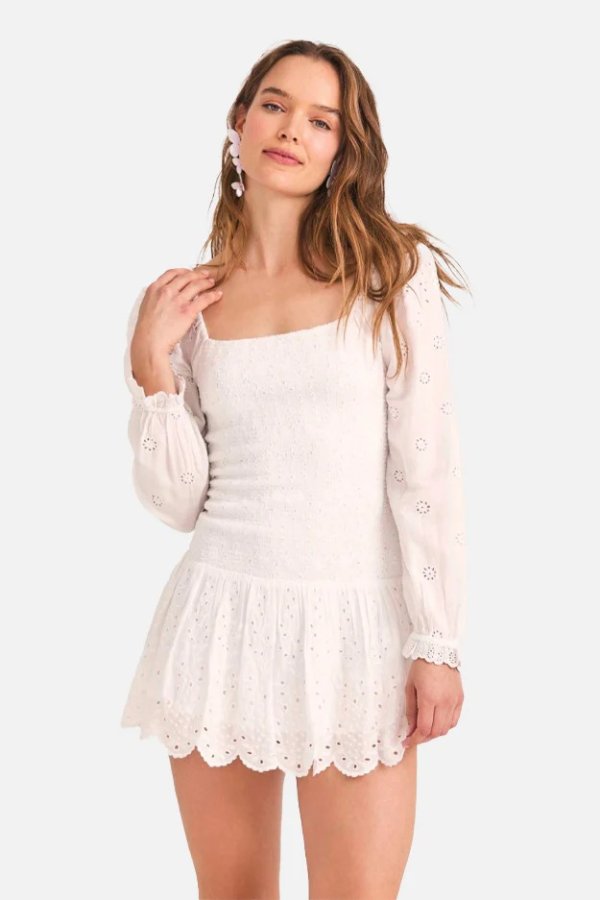 Jayce Dress Antique White