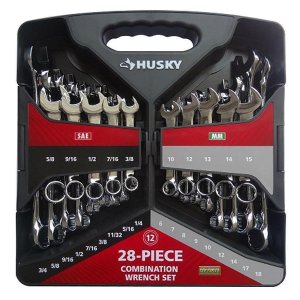 Husky Combination Wrench Set (28-Piece)  28CW002N