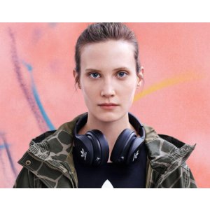 adidas Originals by Monster Flexible Over-Ear Headphones with Apple ControlTalk