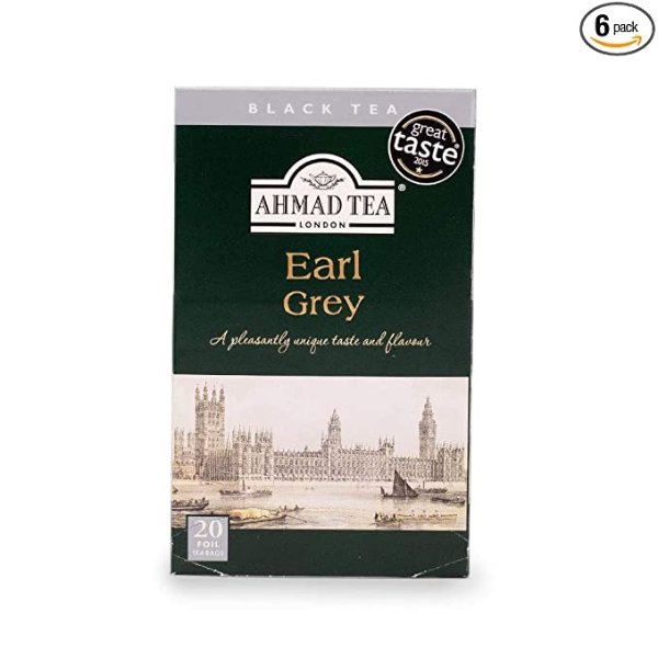 Earl Grey Tea, 20-Count Boxes (Pack of 6),551