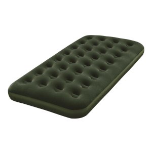 y Twin Flocked Air Bed with Battery Pump