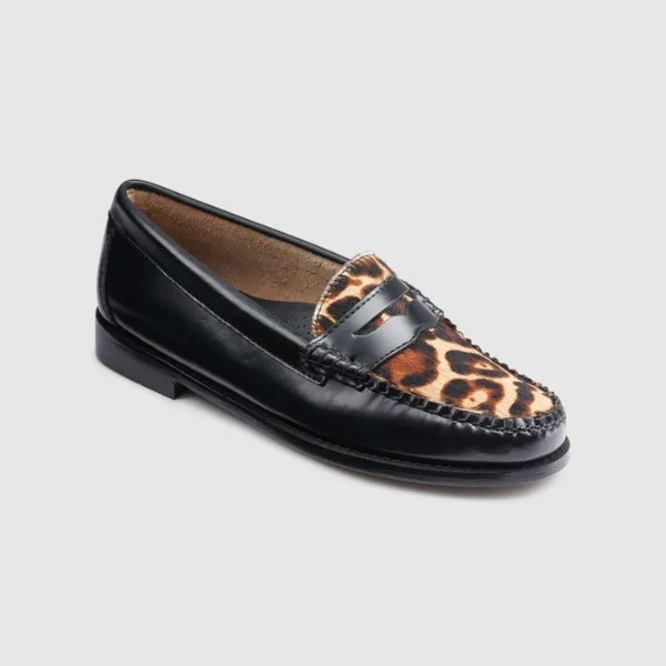 WOMENS WHITNEY LEOPARD WEEJUNS LOAFER