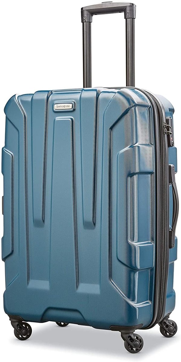Centric Hardside Expandable Luggage with Spinner Wheels, Teal, Carry-On 20-Inch