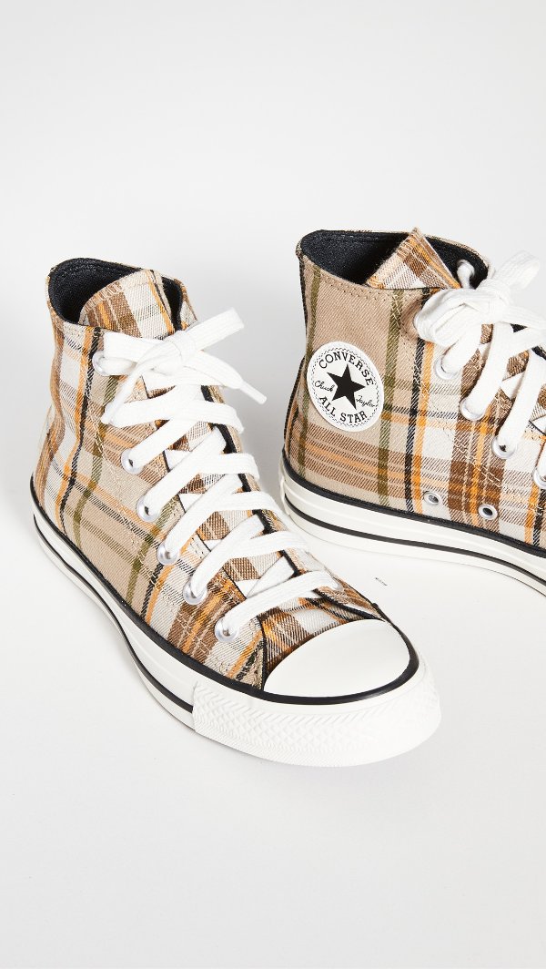 Chuck Taylor Plaid All Star High Top Sneakers