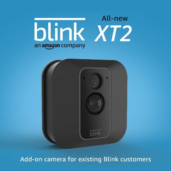 Blink XT2 Outdoor/Indoor Smart Security Camera With Cloud Storage