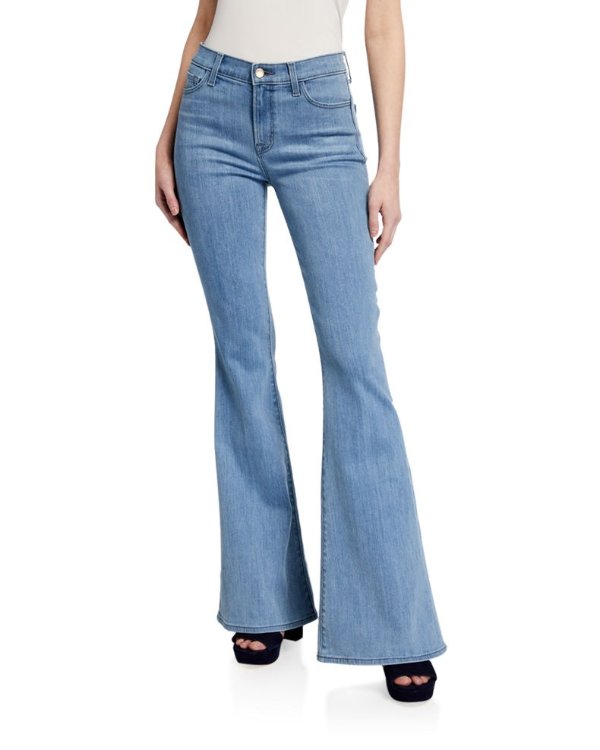 Valentina High-Rise Flare Jeans