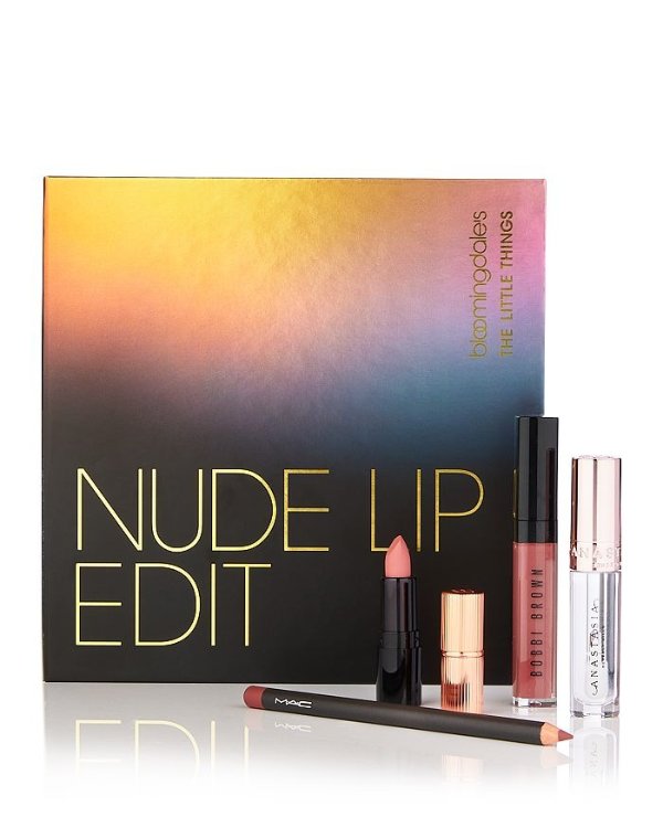 Nude Lip Edit Holiday Gift Set ($85 value) - 100% Exclusive