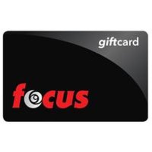 $50 Focus Camera Gift Card