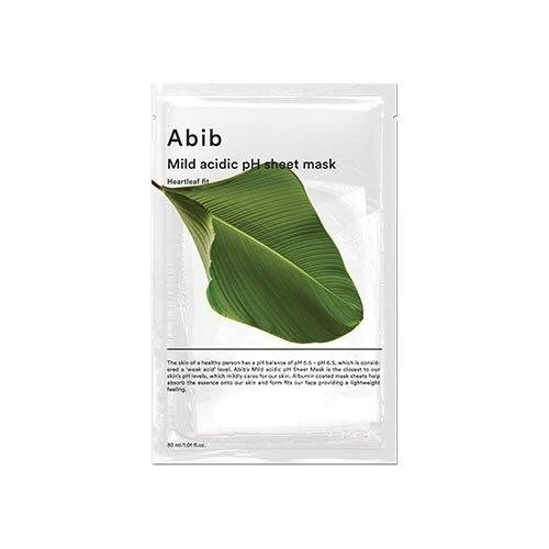Heart Leaf Fit Mild Acidic pH Sheet Mask (10ea)