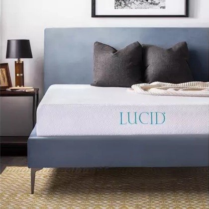 Lucid 10" 凝胶记忆棉床垫