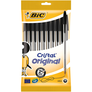 Bic 水晶圆珠笔 10支装
