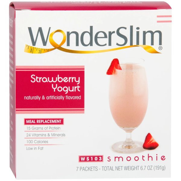 Meal Replacement Smoothie, Strawberry Yogurt (7ct)