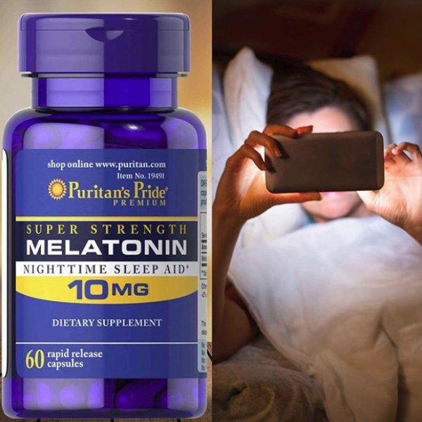 Melatonin 10 mg 60 Capsules | Top Sellers | Puritan's Pride